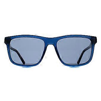 Okulary przeciwsłoneczne Lacoste L6025S 410 Transparentne Niebiesko-Szare Niebieskie