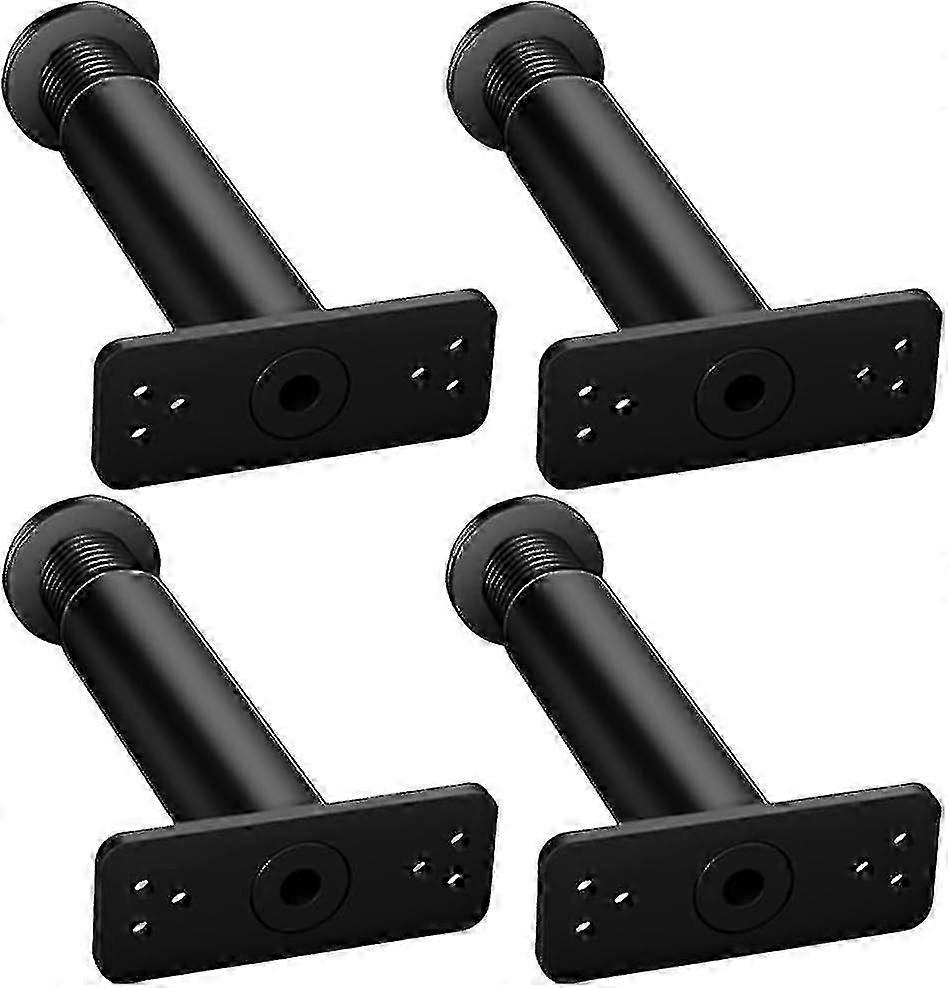 4pcs Bed Support Frame Adjustable Stand Adjustable Metal Bed Frame Sofa Support Adjustable Bed Support Bed Risers Adjustable Bed Frame Legs Bed Legs B