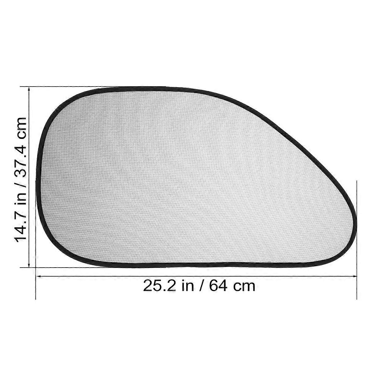 Side Window Sunshade Auto Mesh Protector for Uv Protection Pair