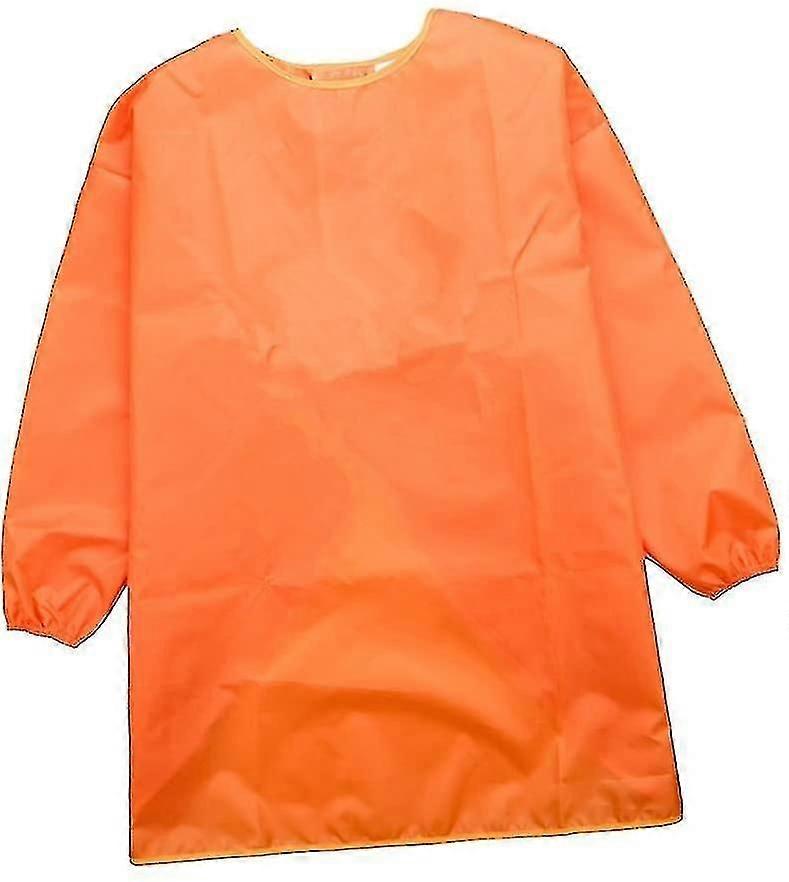 barnas maleri smock, barnas forkle, bib blå, s