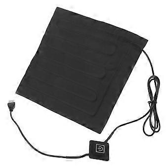 Tapis chauffant électrique USB pour animaux de compagnie, chauffage pour oiseaux, température réglable, lot de 4