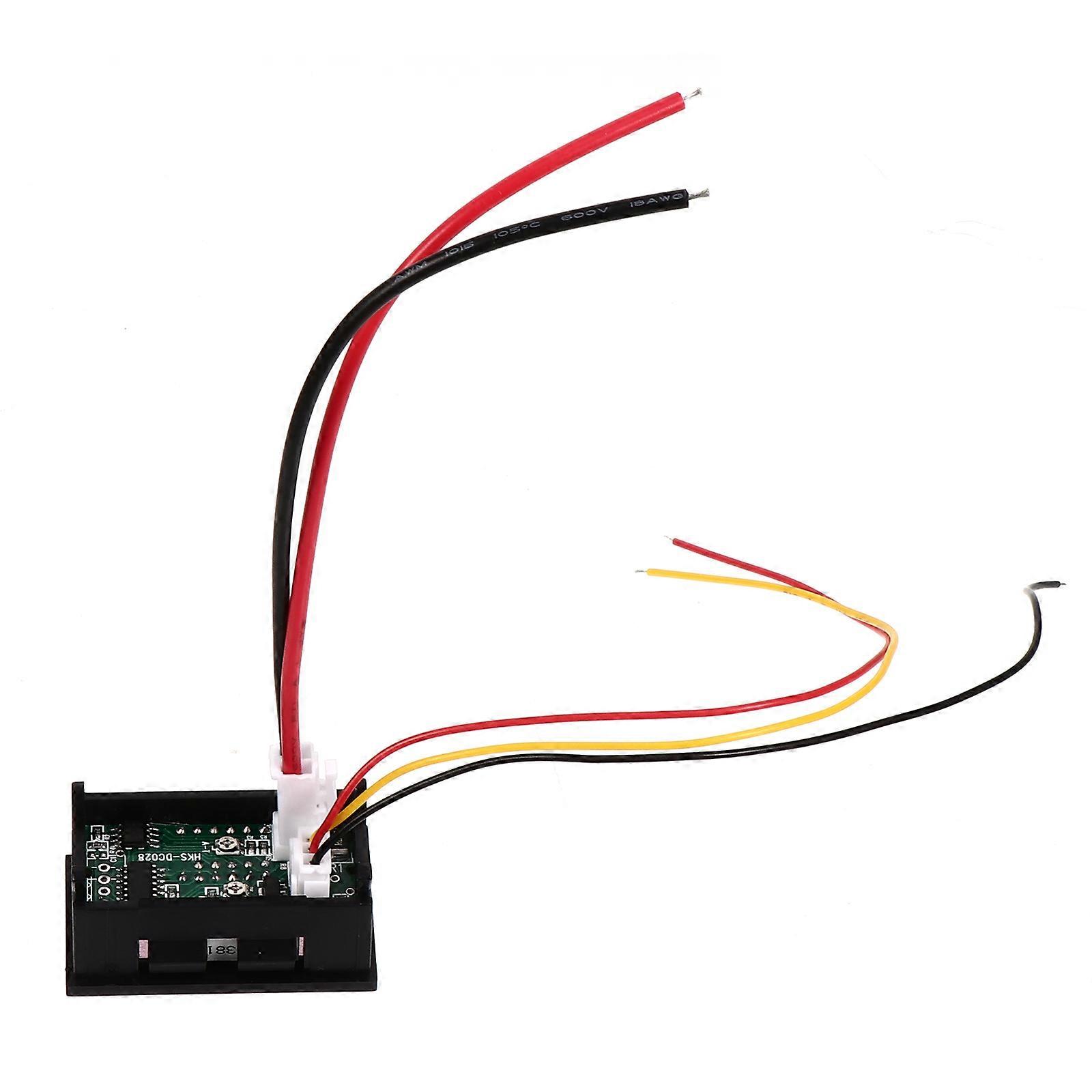 Voltage Current Detector Mini Dc Voltage Current Meter for Testing