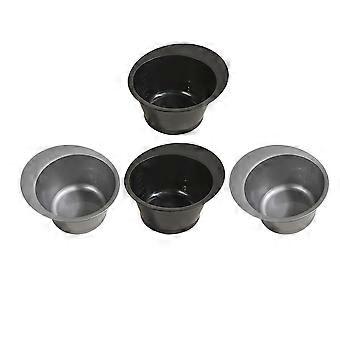 Plastic Hair Color Bowl for Hairdressing 4Pcs Salon Hair Dye Mixing Tool