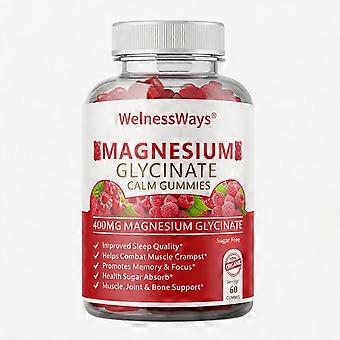 Magnesiumglycinaat Calm Gummies 60 stuks Voedingsgels & kauwtabletten - Fles