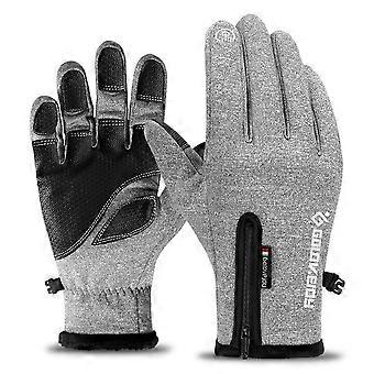 Winter Handschuhe Thermisch Winddicht Wasserdicht Touchscreen Warme Fäustlinge -Männer Frauen
