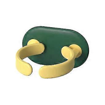 Suporte de parede autoadesivo para secador de cabelo XYYC, organizador de secador de cabelo compatível com a maioria dos secadores de cabelo.