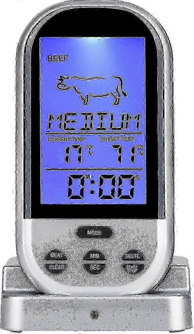 2024 Wireless Digital Meat Thermometer for Cooking & BBQ - Remote Function
