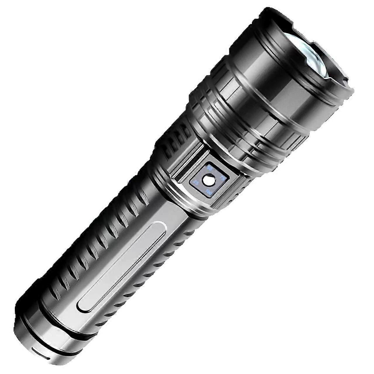 High Power Laser Flashlight Rechargeable Zoomable Torch