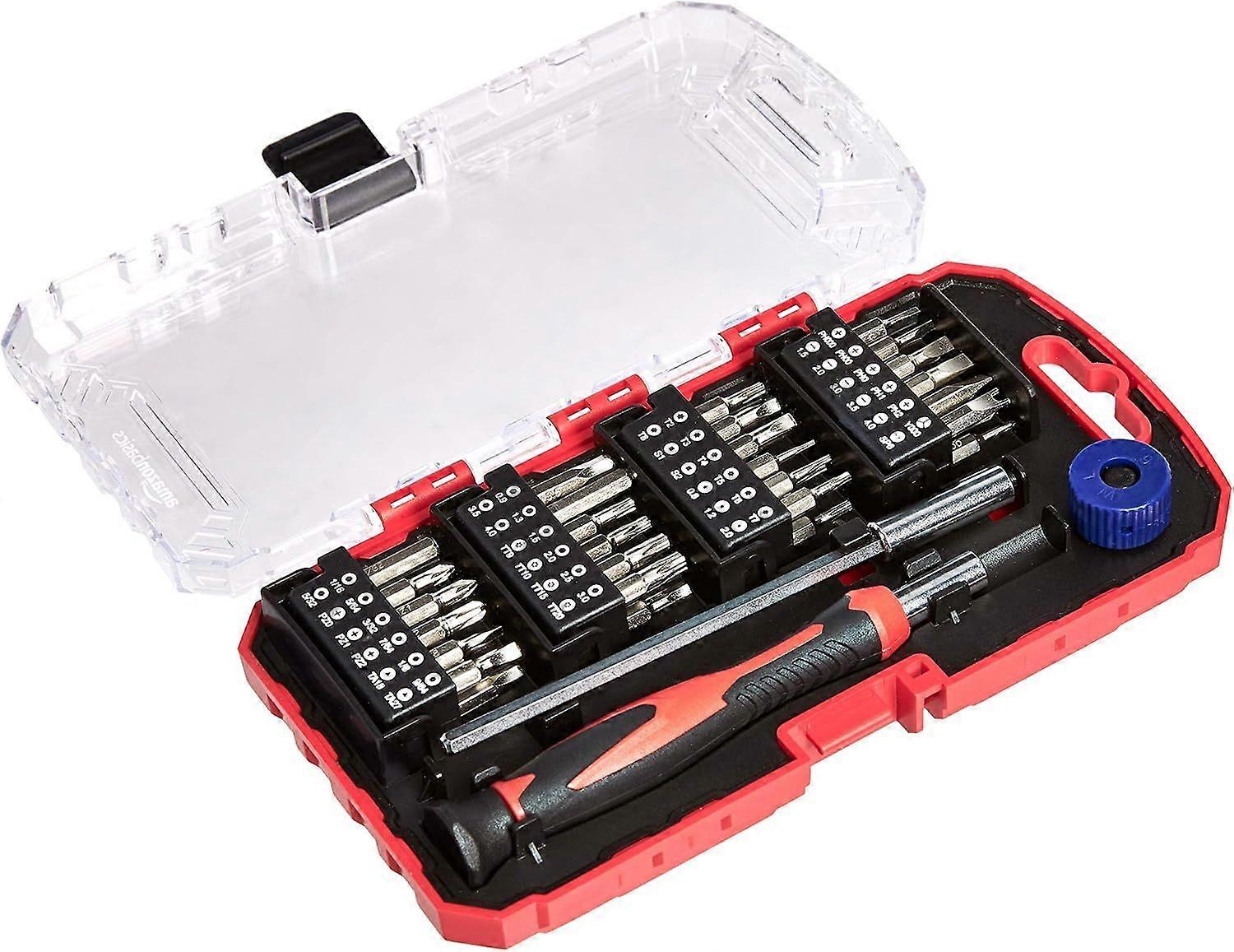 Precision screwdriver and bit set 51 pieces