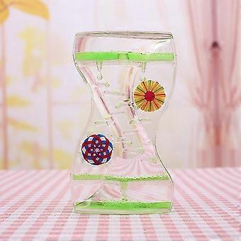 Liquid Bubble Timer - Colorful Hourglass Bubbler for Stress Relief & Home Decor - Perfect Gift for All Occasions