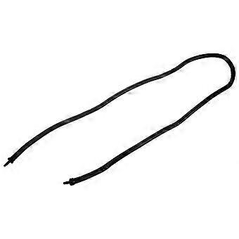 Aquarium Air Bubble Tube for Oxygen Supply Black Foam Plastic