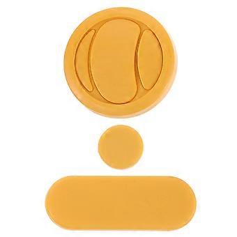 3PCS Longboard Sliding Glove Brake Slider Blocks Replacement | Hand Palm Pucks | Skateboard Gloves Pucks Blocks Board Accessories