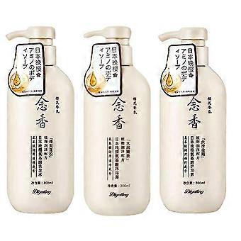 300ml Shampoo Japonês / Condicionador / Sabonete Líquido, Conjunto de Crescimento de Cuidados com o Corpo e Cabelo