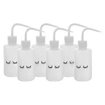 6Pcs Eyelashes Cleaner Bottles for Effective Cleaning Convenient Squeeze Bottles