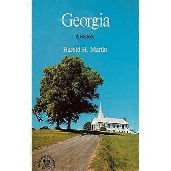 Georgia A Bicentennial History - Harold H. Martin - Paperback - English Book - History
