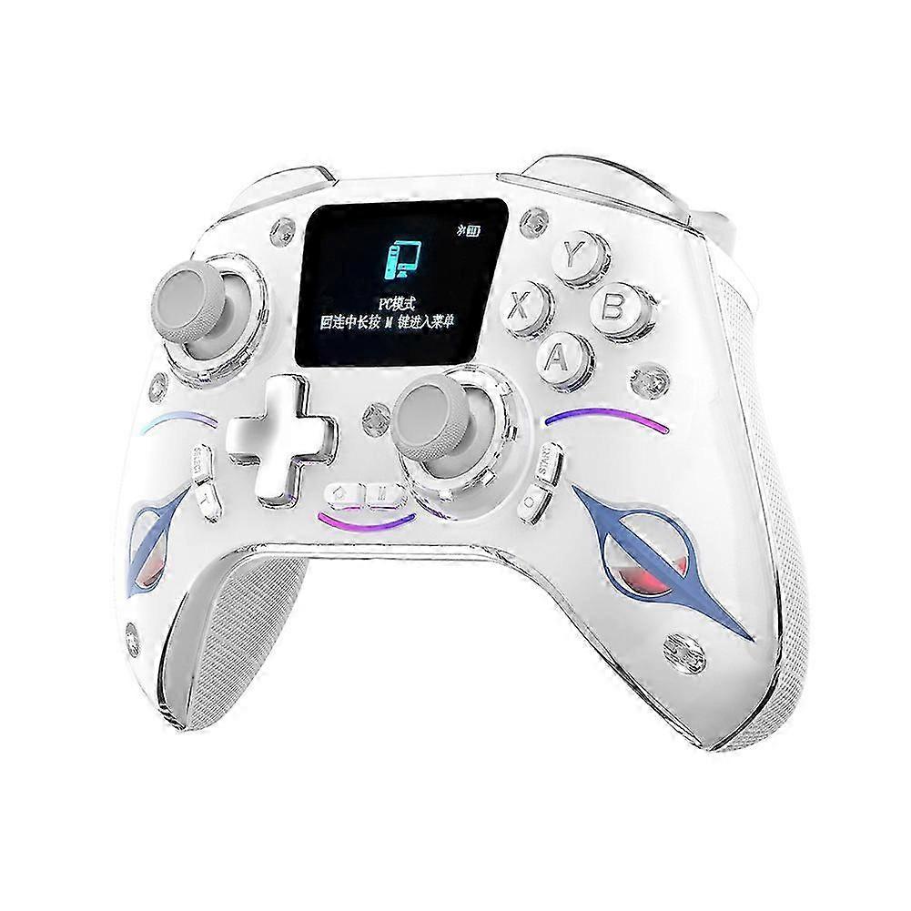 Wireless Controller compatible with Switch 1/2 Hall Effect Gamepads compatible with PS4/IOS/PC Bluetooth Joystick Controls Accessories B
