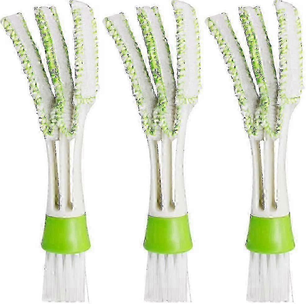 Compatible Efficient with Mini Auto Air Vent Duster Brush Cleaner Compatible with A C, Keyboard, Window Blinds, Dashboard Cleaning