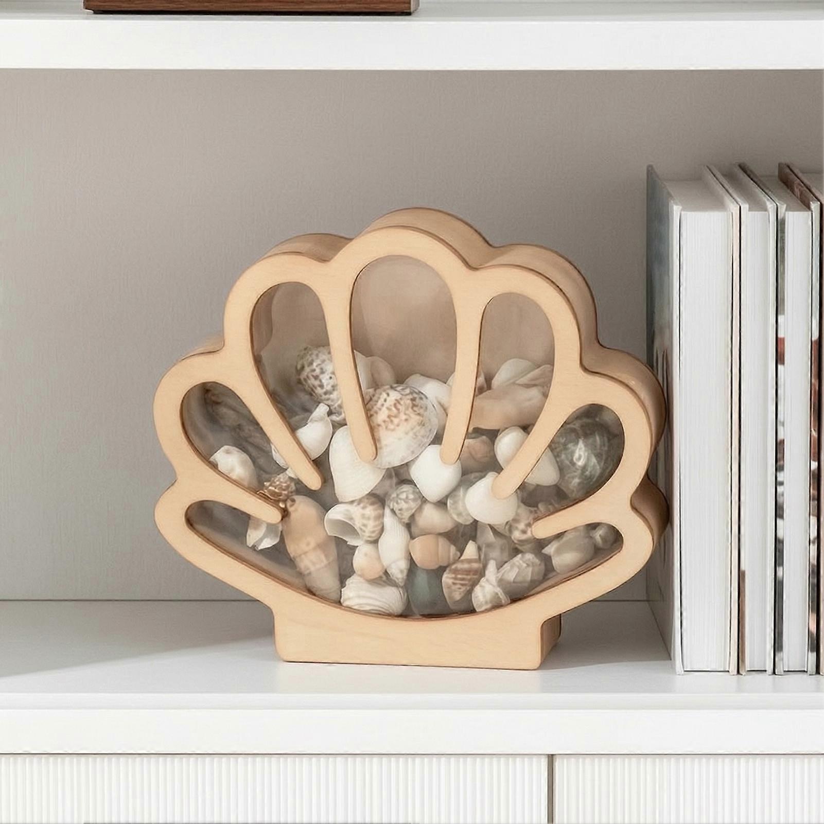 Dustproof Ocean Themed Keepsake Holder for Beach Treasures