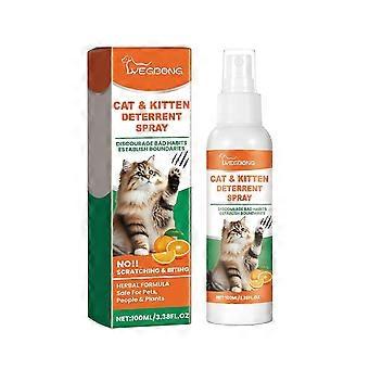 Yegbong Cat Care Spray - Gentle Ingredients Reduce Scratching And Prevent Chewing, Home Protection Spray