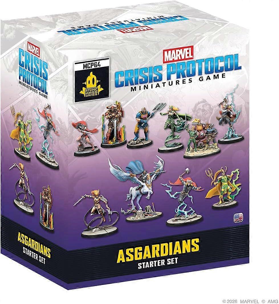 Marvel Crisis Protocol - Asgardians Starter Set Miniatures