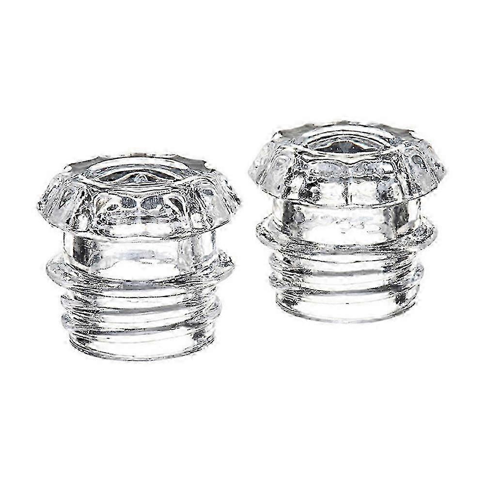 2pcs Coffee Pot Filter Top Replacement Percolator Glass Knob