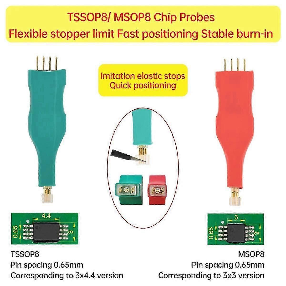 1 TSSOP8 chip programming cable with PCB test device and download cable-SNNGV