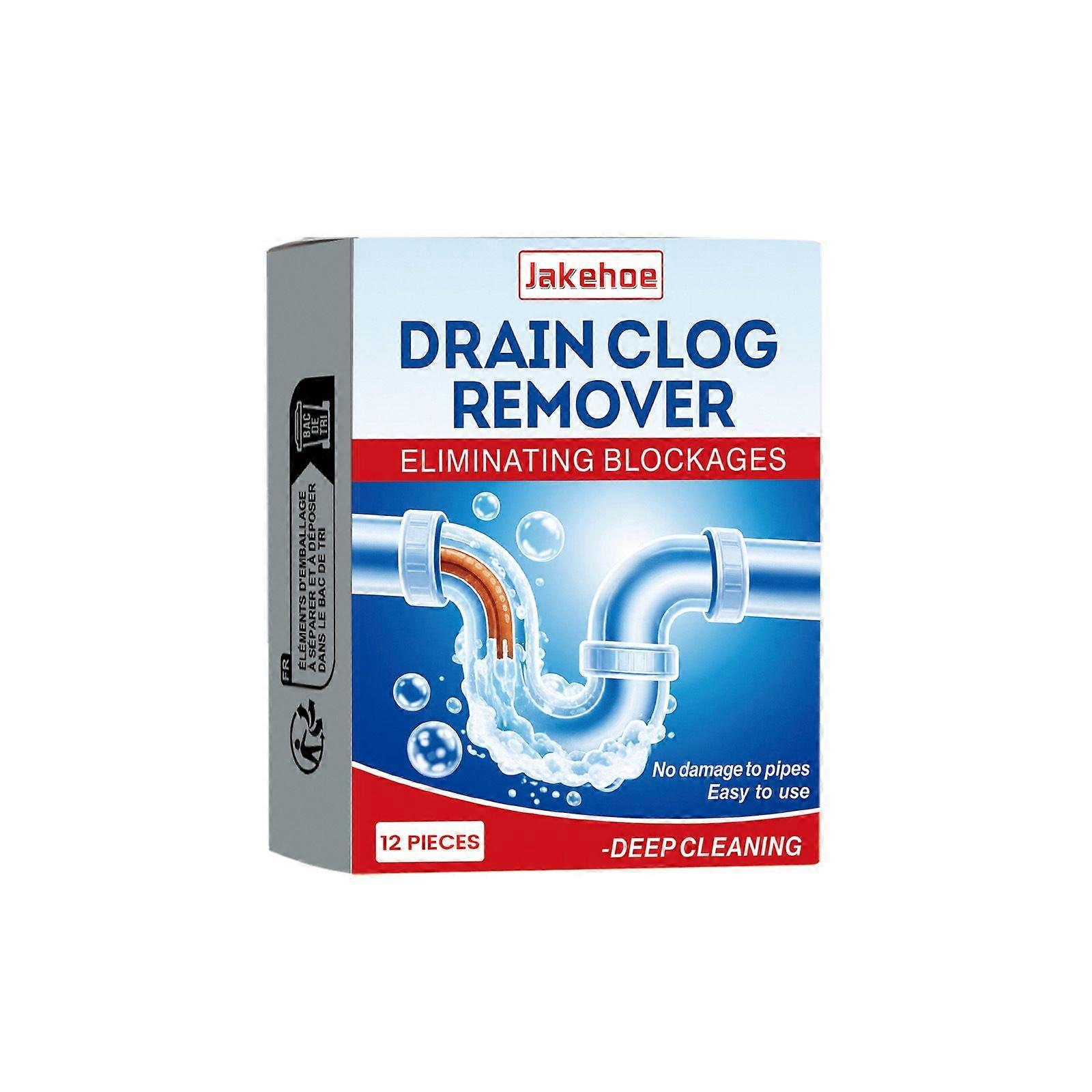 Drain Cleaning Tablets - Clears Clogs & Eliminates Odors