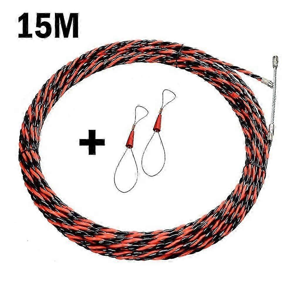 Electrician Cable Wire Threading Machine Guide Running Electric Wire Threader Running Puller Lead Construction Tools 5/15/30m~10291
