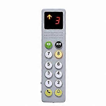 Sound & Light Pretend Play, Elevator Control Panel Toy for Toddlers & Kids, Travel & Birthday Gift