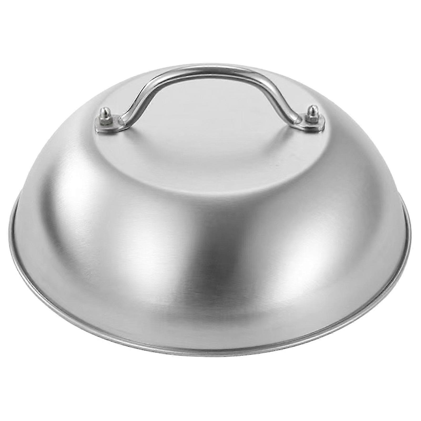 Round Stainless Steel Griddle Lid