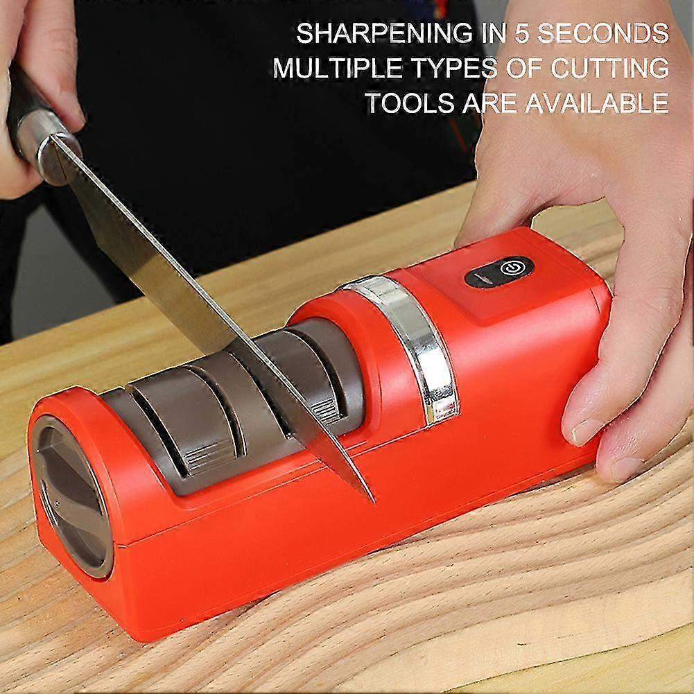 Rechargeable Auto Knife & Scissor Sharpener