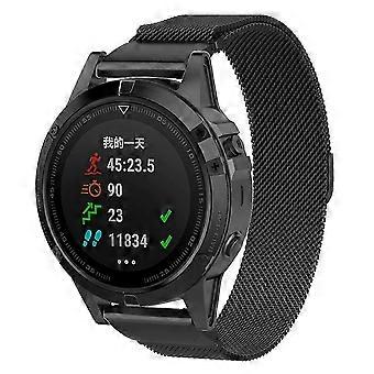 Milanese Watch Band Compatible with Garmin Fenix 7S