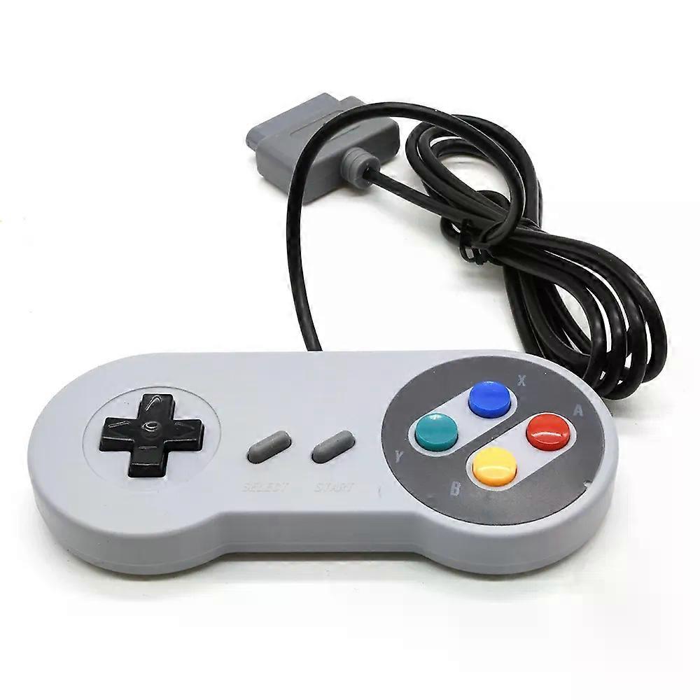 Game Controller Gamepads 16 Bit ABS Joystick Controller Pad for SNES System Console Gamepad