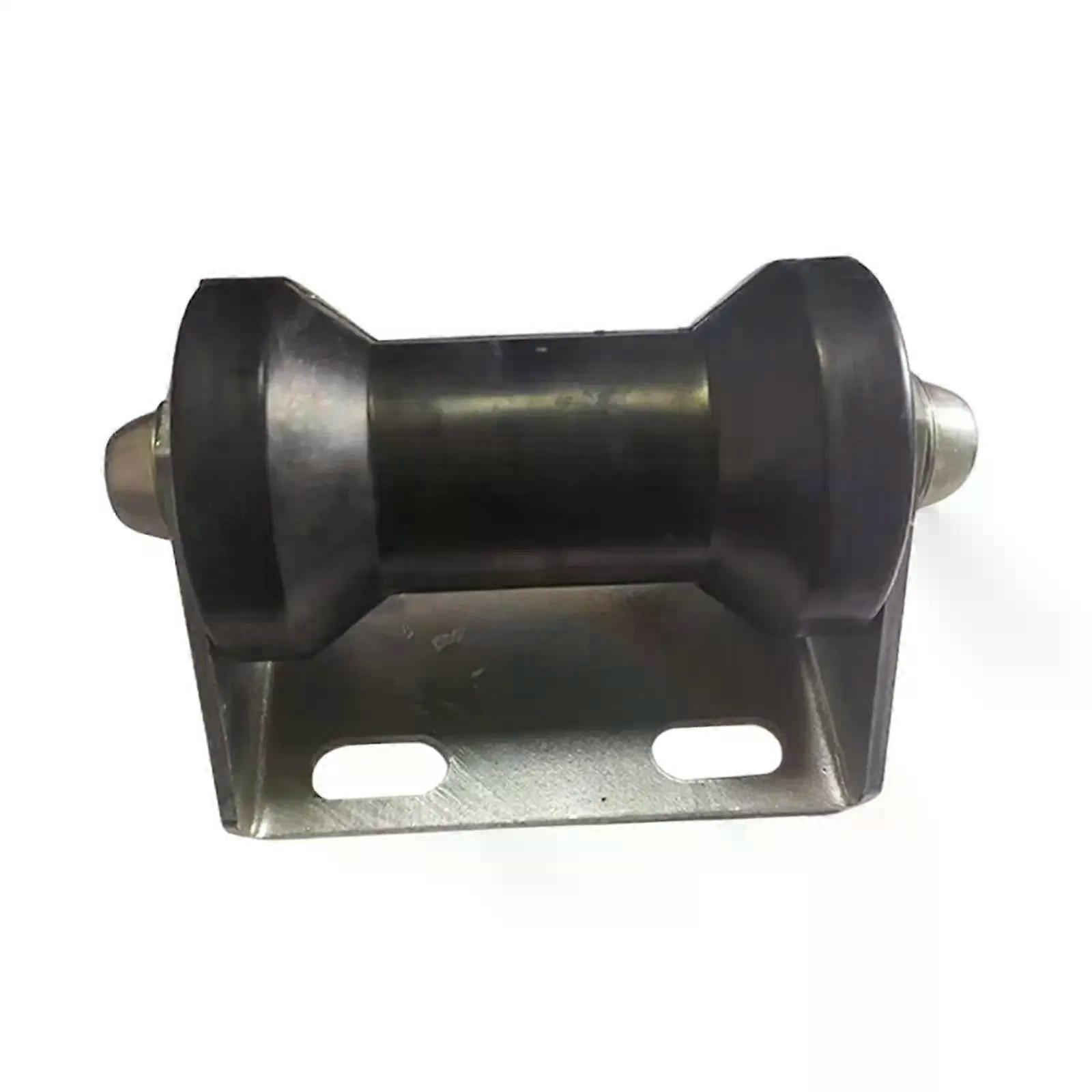 Bow Anchor Roller Bracket Rubber Roller Marine Anchor Bracket Accessory