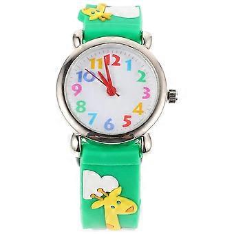 3Pcs Practical Kids Watch Colored Children Wristwatch Gift