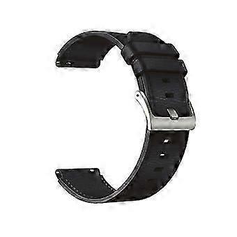 For Huawei Watch GT2 Pro Leather Watch Band(Black) New Arrival S06