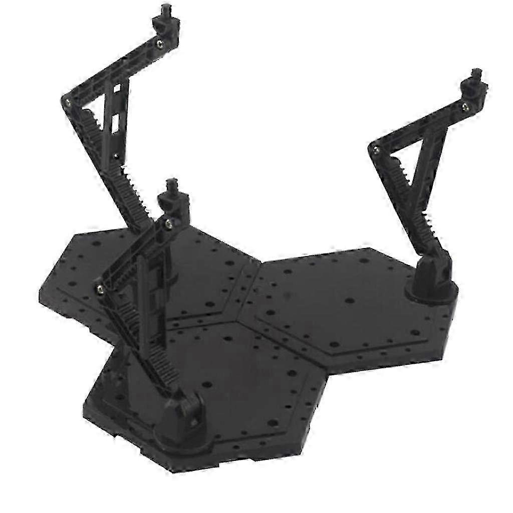 Sturdy Dark Grey Model Figure Holder
