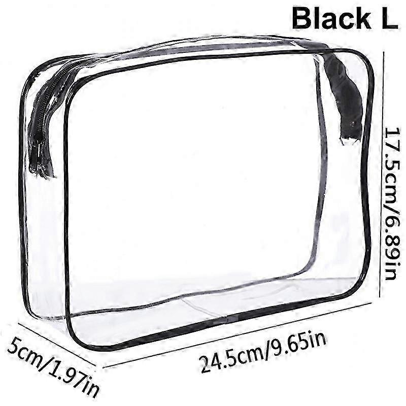 Clear PVC Beauty Case Large Capacity