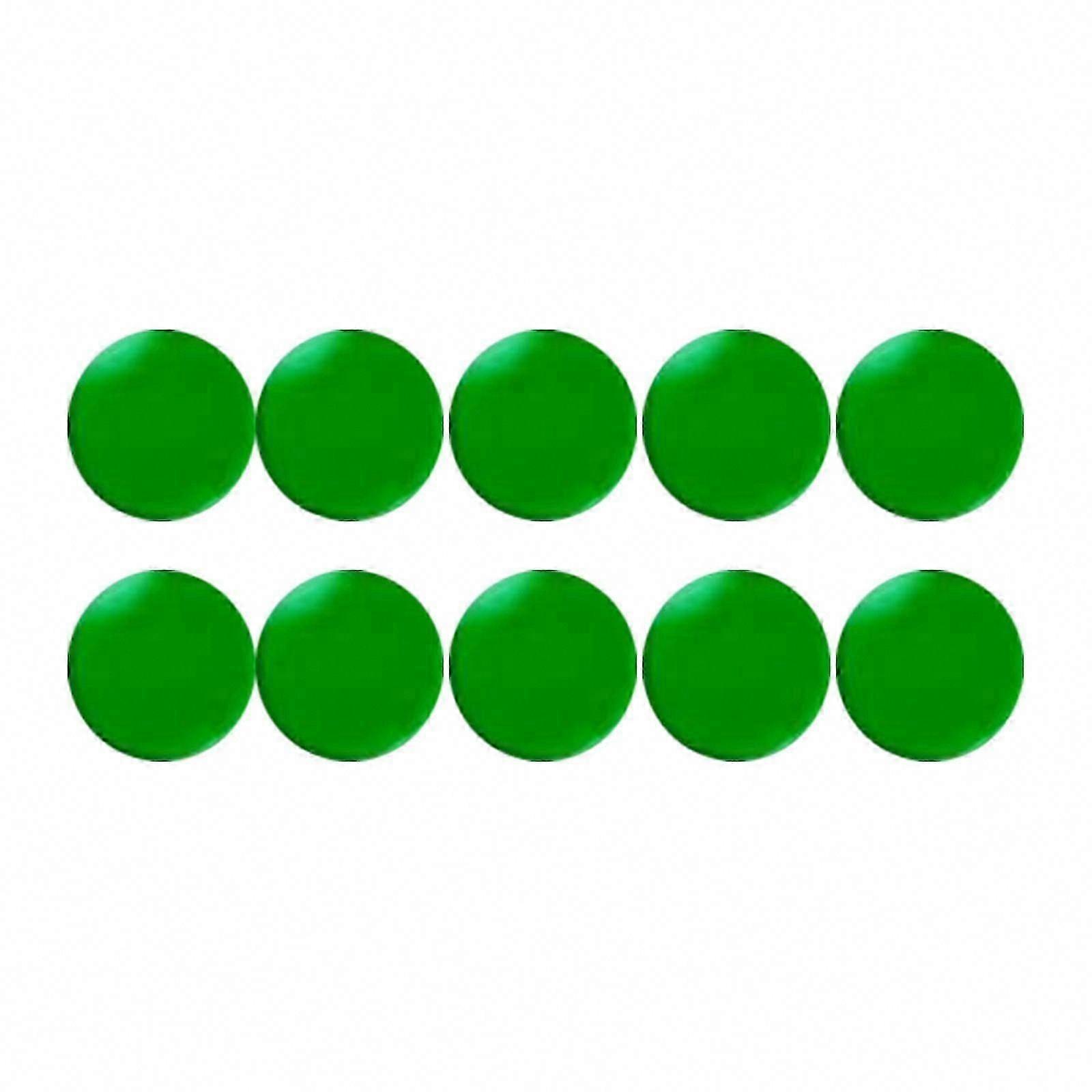 10-Piece Professional Billiards Cue Tip Pads Replacement Set, Lightweight