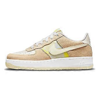 Nike Air Force 1 Lemon Drop Leder Low Top Skateboard-Schuhe Lemon Candy Unisex DM9476-700