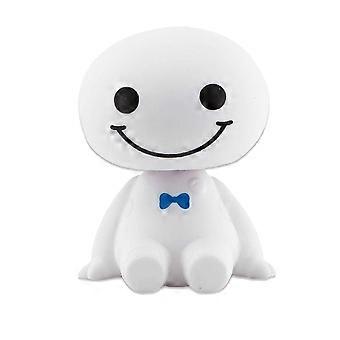 Car Shaking Head Toy Doll 6.5cm Vinyl Dashboard Ornament Office Home Decoration Type A Type B