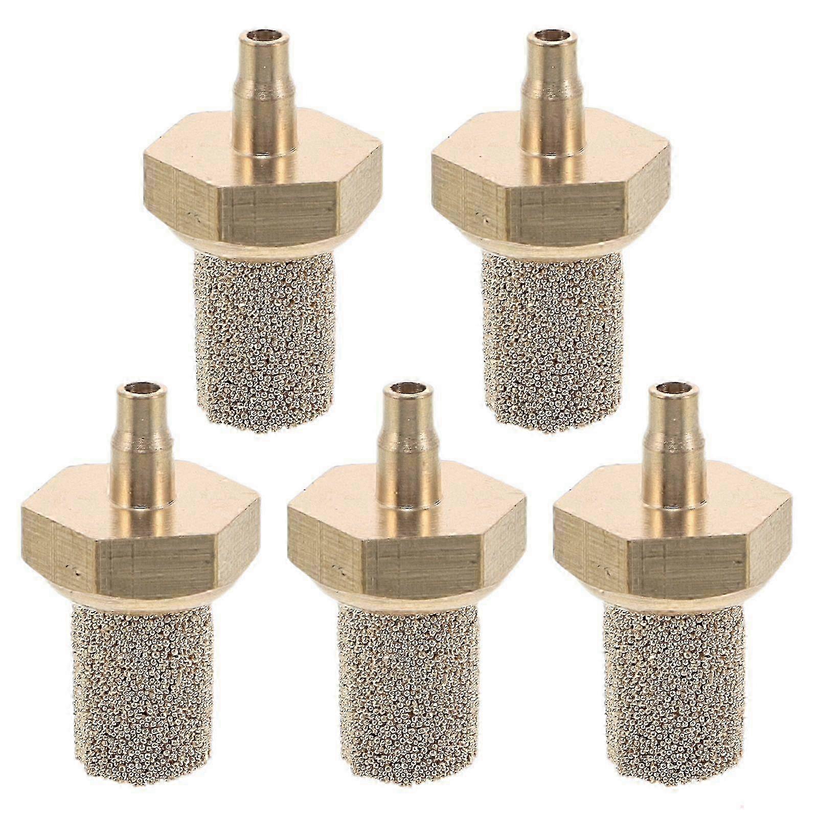 M5 Copper Bubble Stone Air Diffuser 5pcs Universal Stage Snow Machine Filter Nozzle