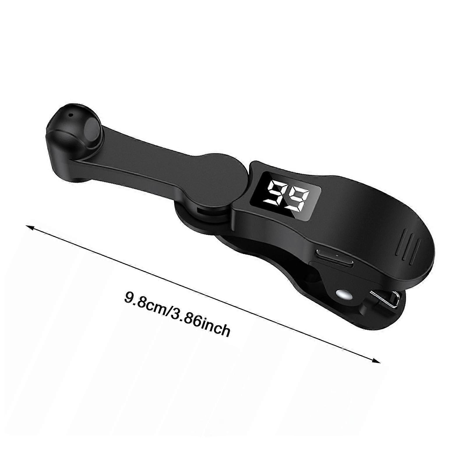 Auto Clicker Device for Phone – Adjustable Speed Screen Tapper with Continuous Click Function, Black
