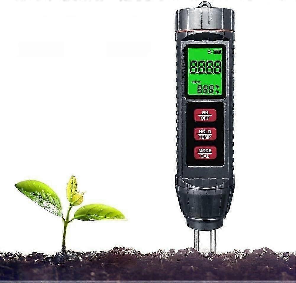 3-in-1 Soil Conductivity Moisture Temp