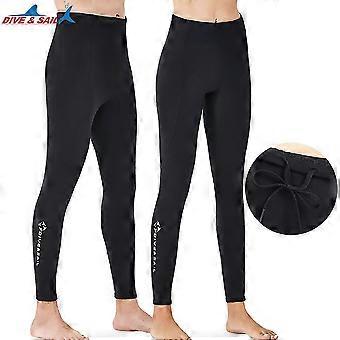 DIVE SAIL 2MM Split Diving Pants Compression Wetsuit Women Diving Leggings@ff