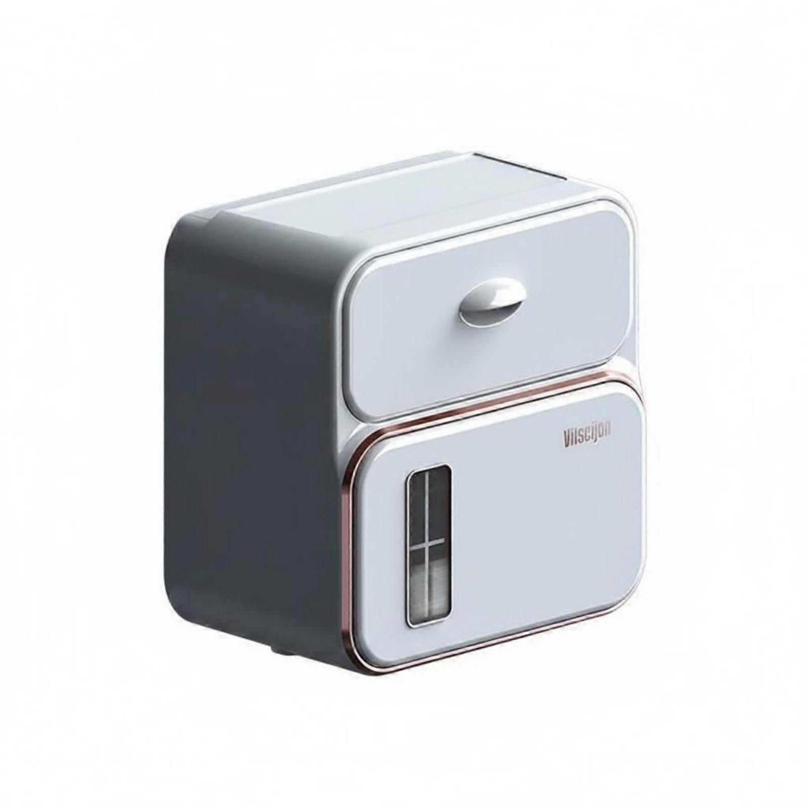 Waterproof Toilet Papers Holder Easy Installation Wall Mounted Tissue Box Multi