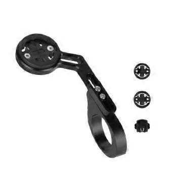 Supporto universale per computer da bicicletta, base leggera in lega, sistema di montaggio semplice per accessori da ciclismo, facile da installare.