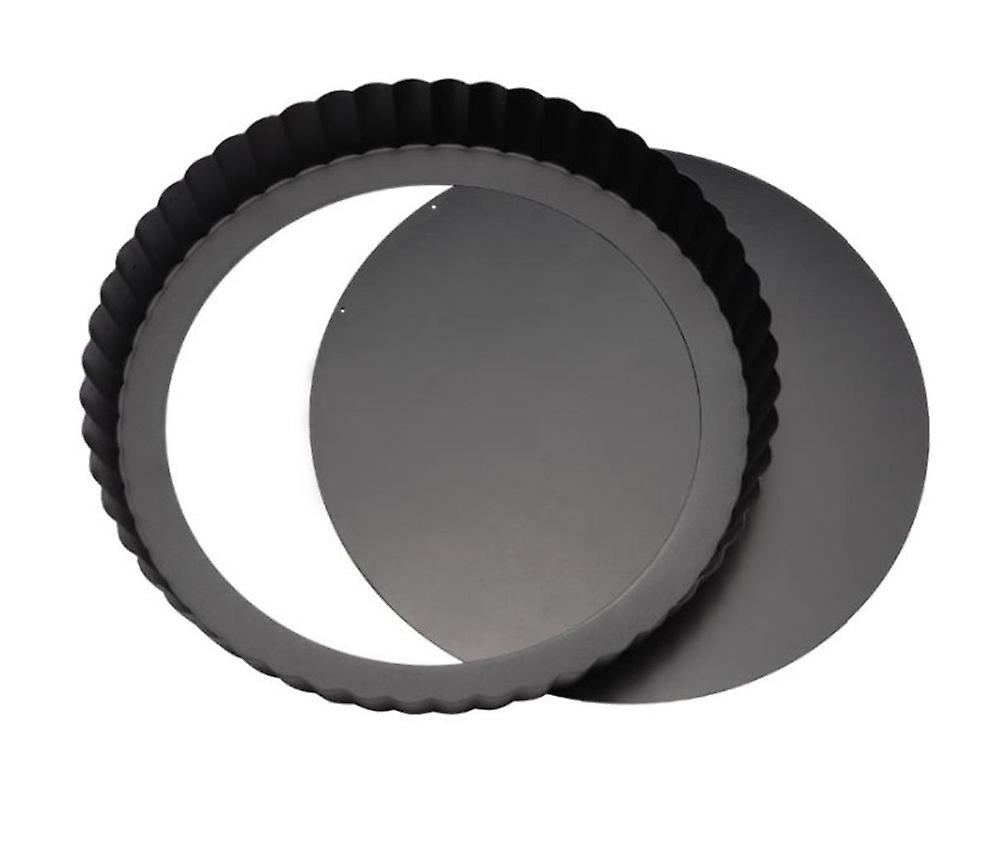 1set 8" Removable Bottom Baking Pie Pan Non Stick Oval Cake Dessert Baking Pastry Mold Diy Kitchen Tools