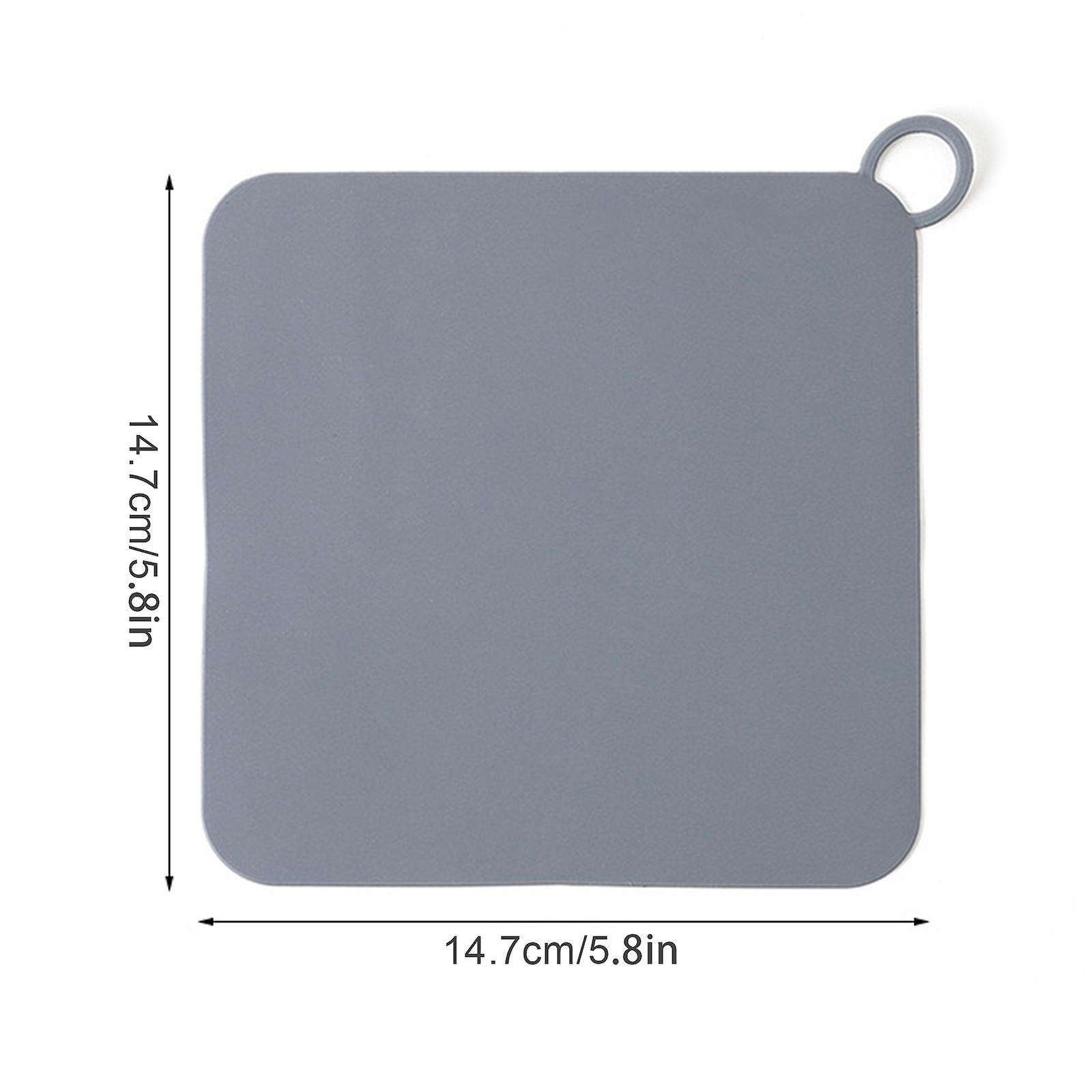 2023 Nouveau Silicone Carré Couvercle de drain Évier Bouchon Bouchon Salle de bain Sol Couvercle de douche Chaud