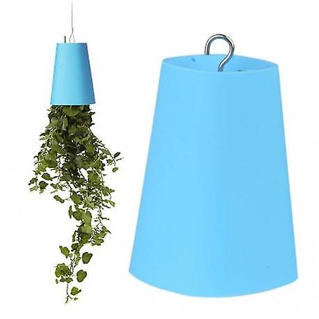 Self-watering upside down pot